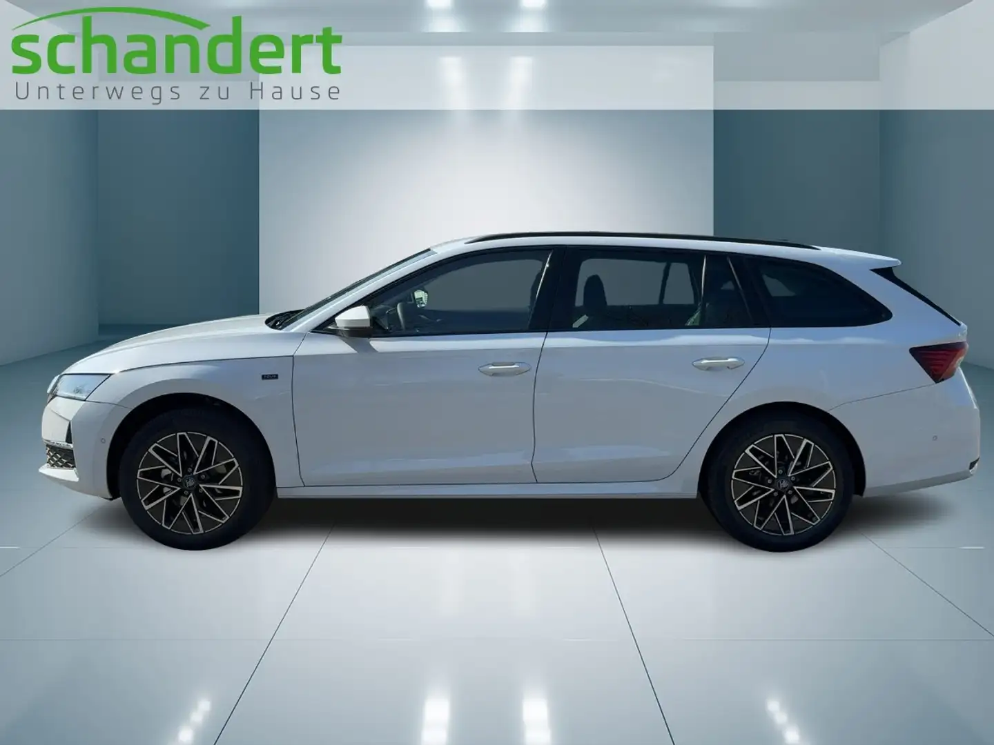 Skoda Octavia Combi 2.0 TDI Tour LED Navi PLA Klimaautomatik Weiß - 2