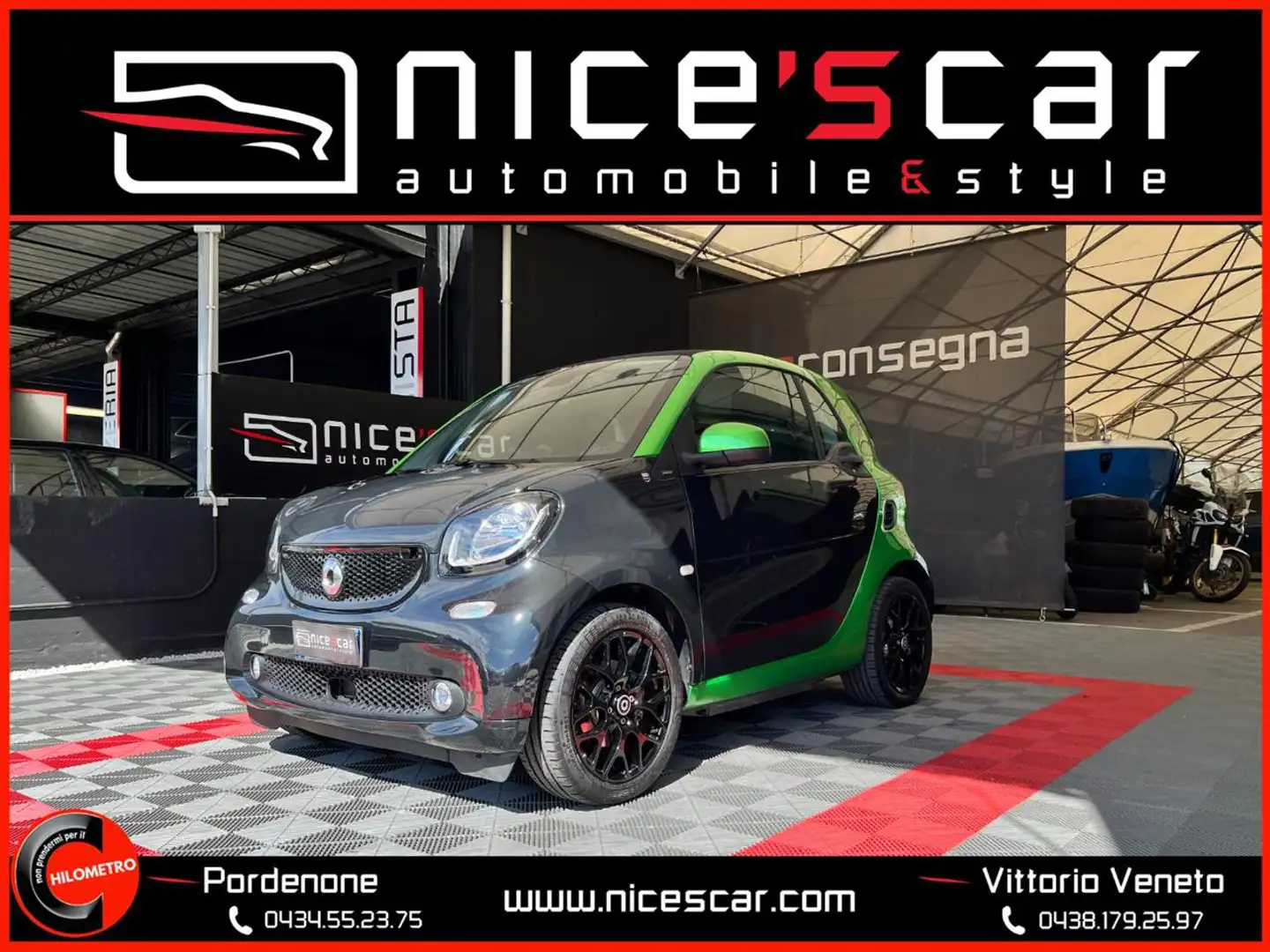 smart forTwo EQ Passion * FULL ELECTRIC * Noir - 1
