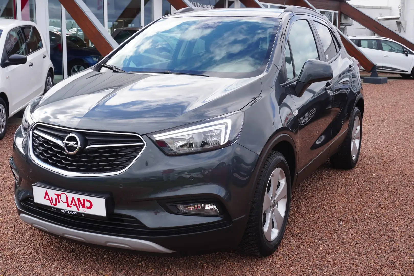 Opel Mokka X 1.6 ON Sitzheizung Klima PDC Tempomat Gris - 2