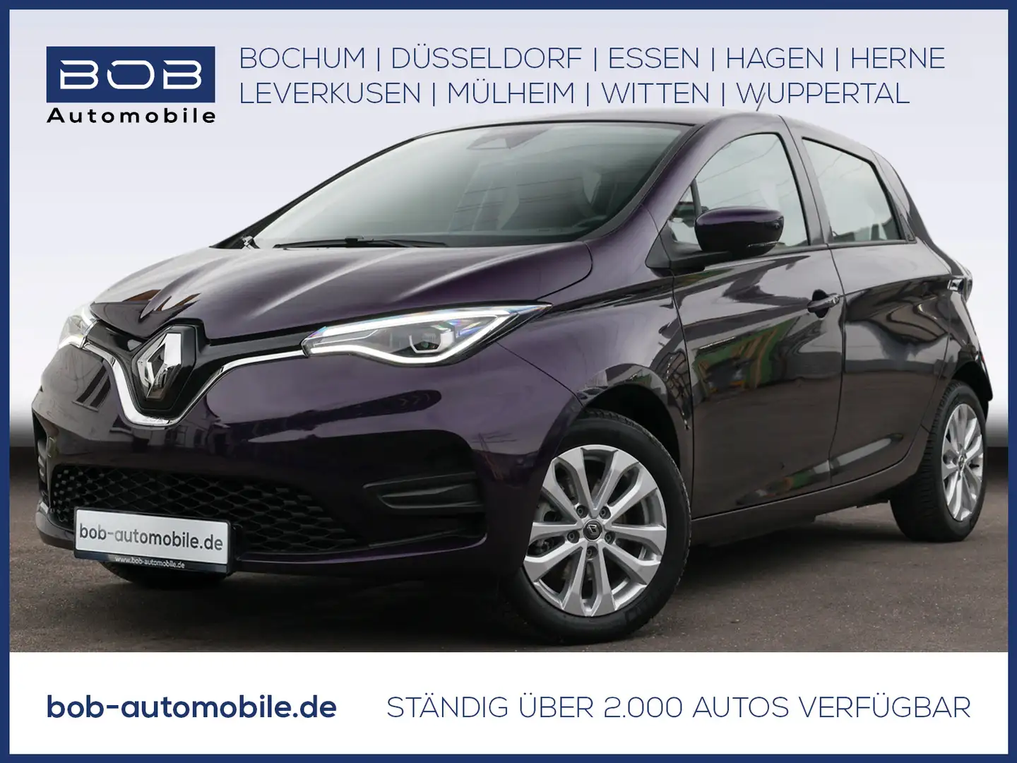 Renault ZOE Experience R110 Z.E. 50 SHZ PDC Kaufbat 1.Hd Burdeos - 1