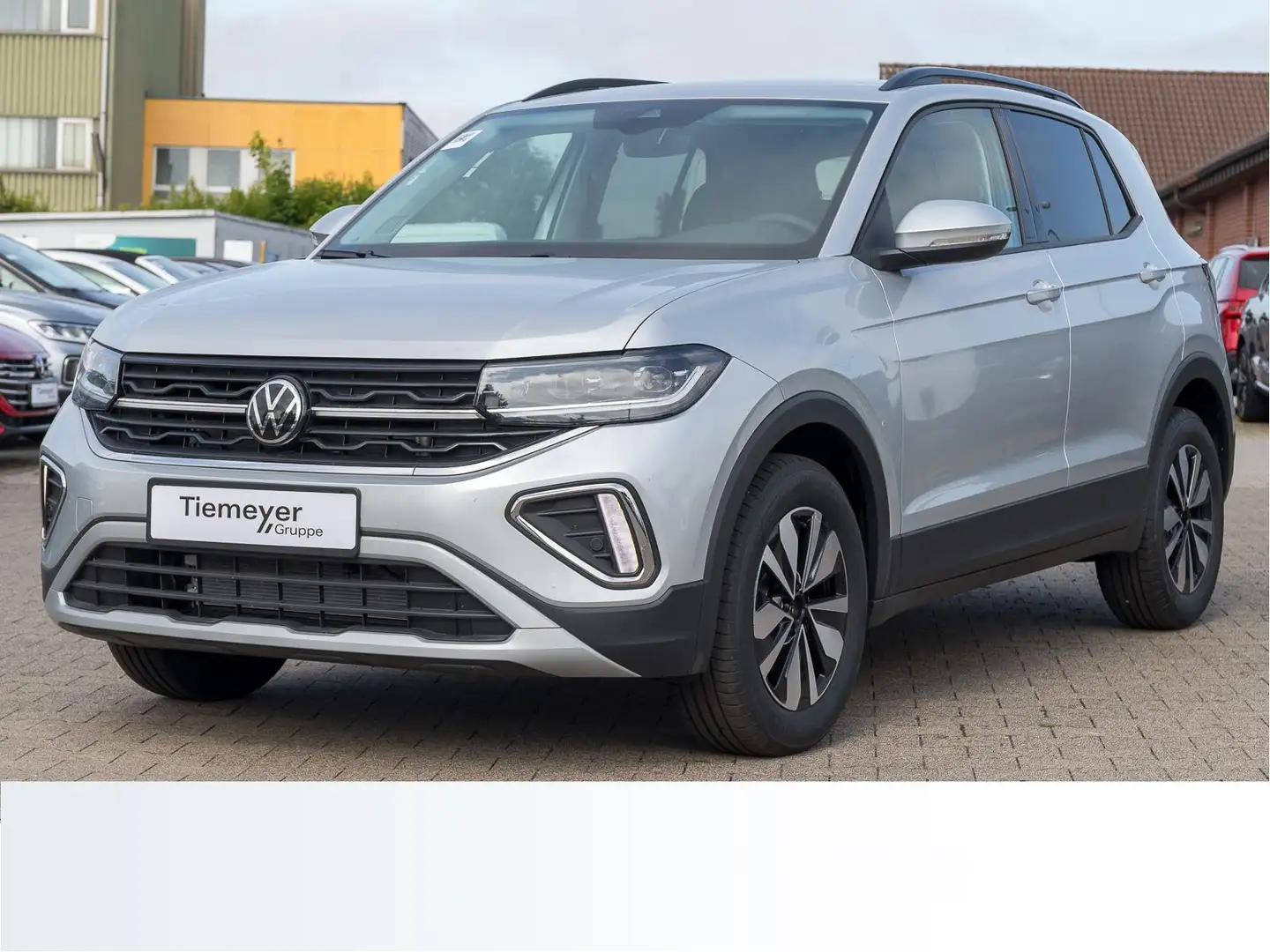 Volkswagen T-Cross 1.0 TSI DSG LIFE ACC PDC IQ.DRIVE APP-CO Argent - 2