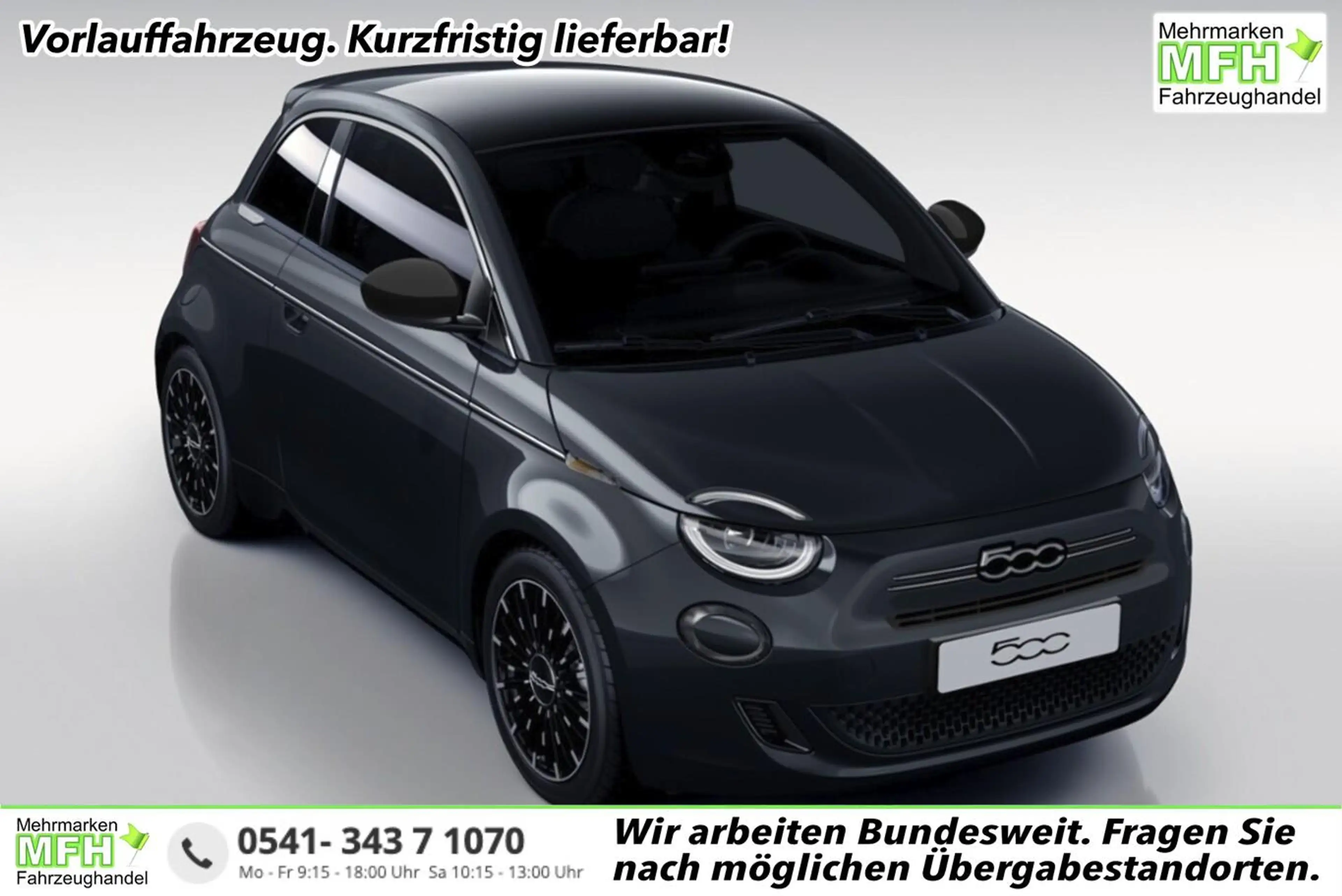 Fiat 500 La Prima Hybrid Pano SHZ Keyl Nav Kam PDC 17 48...