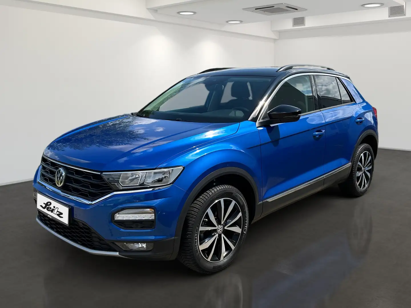 Volkswagen T-Roc 1.0 TSI Style *NAVI*PARKSENSOR*SITZH* Blau - 2