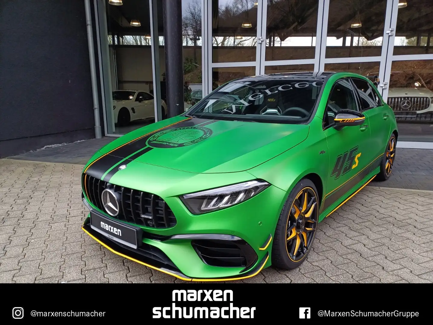 Mercedes-Benz A 45 AMG AMG A 45S 4M+Limited Edition Drivers+Aero+Magno Verde - 1