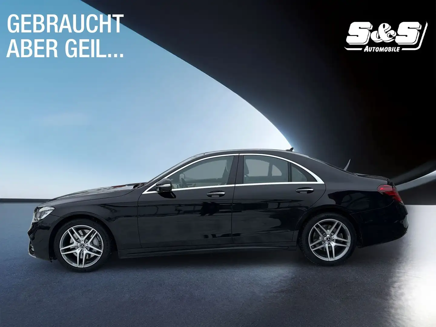 Mercedes-Benz S 350 d 4Matic AMG Line Multibeam,Burmester,Pano Schwarz - 2