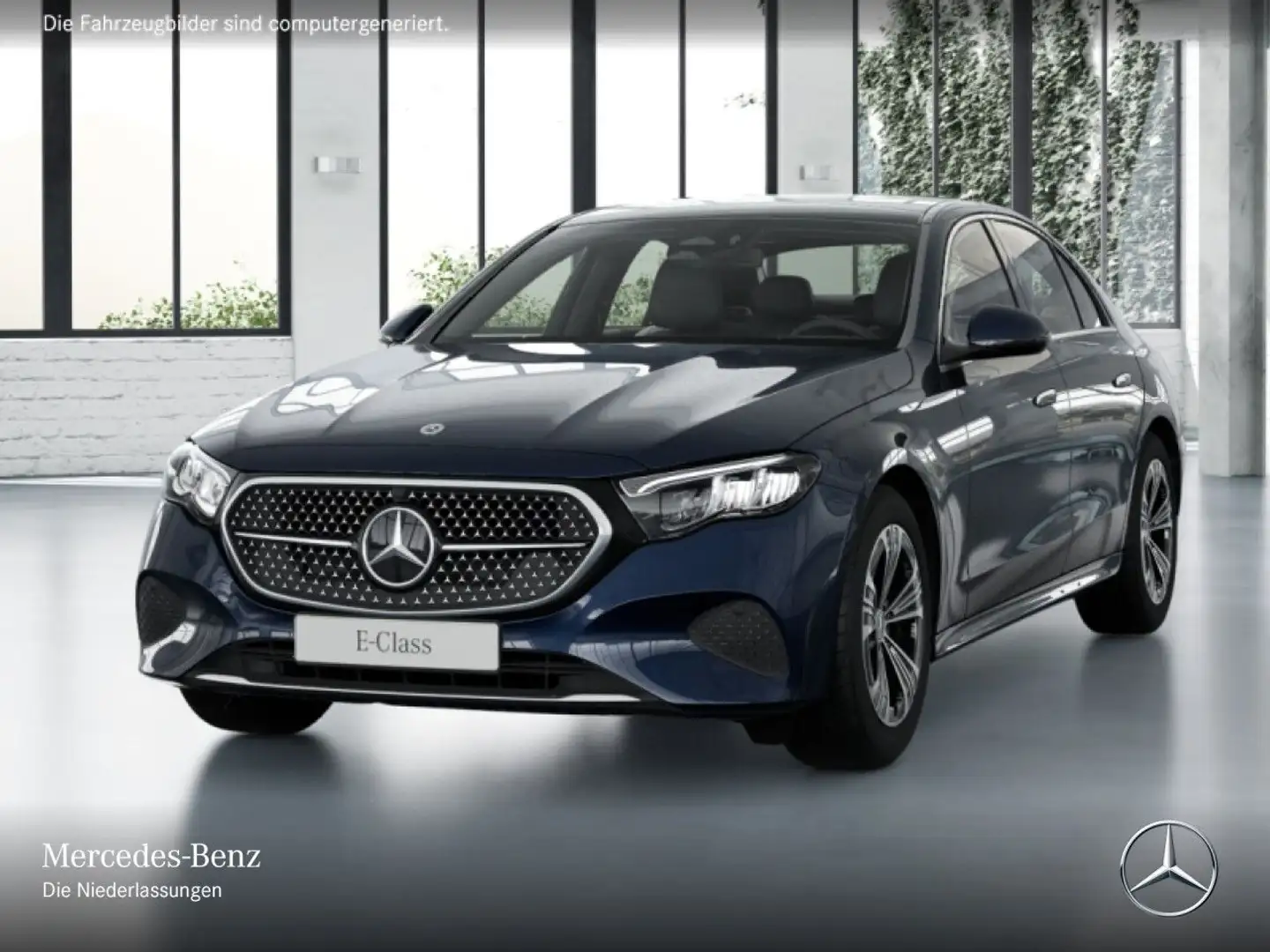 Mercedes-Benz E 220 d 4M Avantgarde Pano Distr. LED Kamera PTS Blau - 2