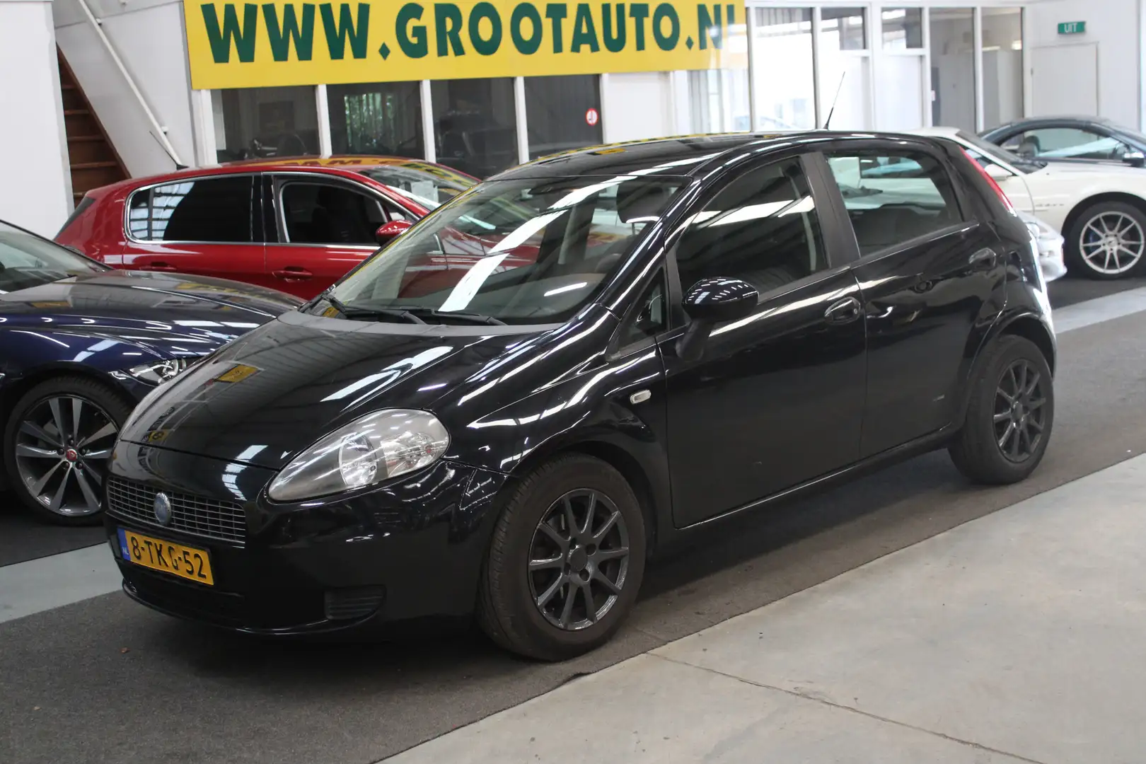 Fiat Grande Punto 1.4 Active Airco, Stuurbekrachtiging Noir - 1