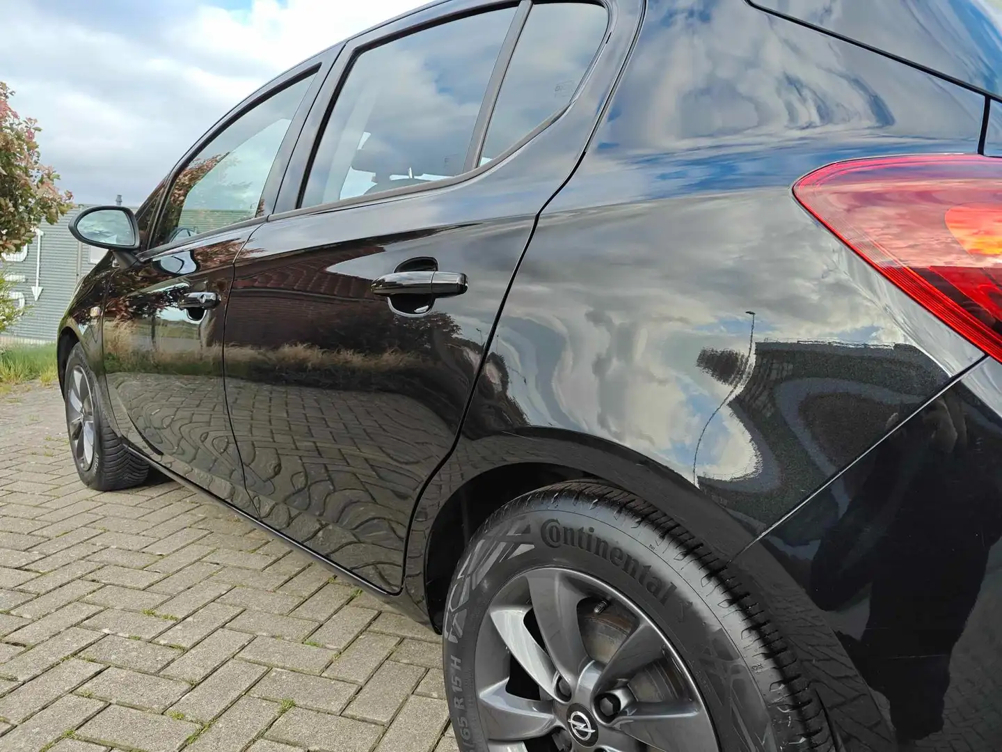 Opel Corsa 1.2i Black Edition (EU6.2) * 63000 km * Negro - 2