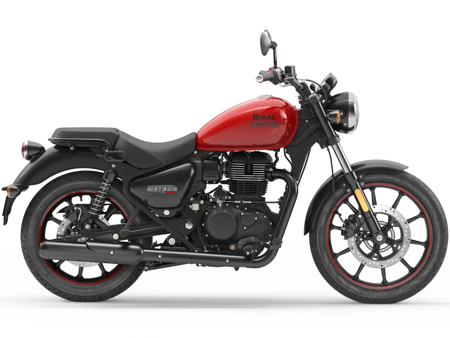 Royal Enfield Meteor fireball Rosso - 2