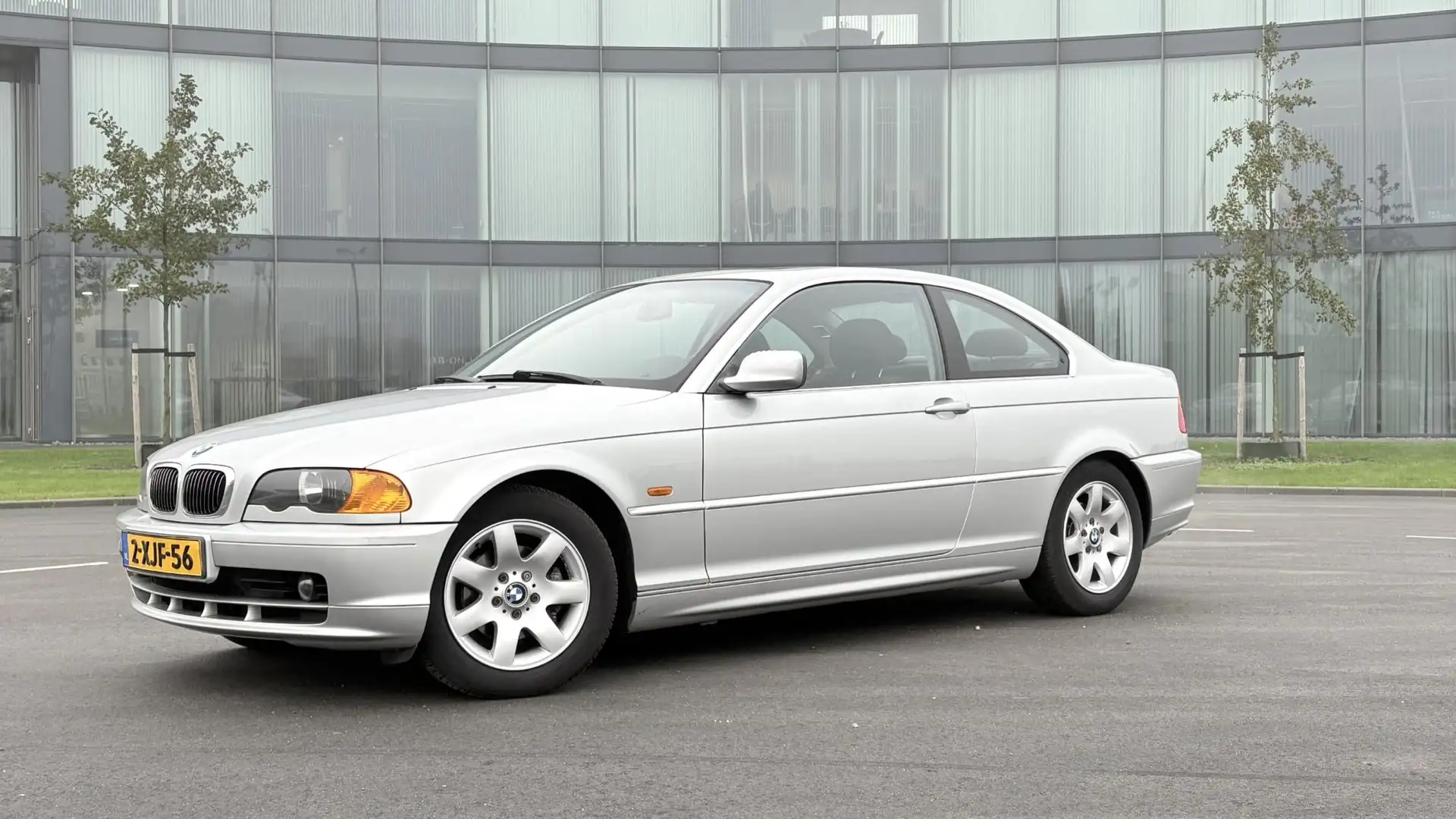 BMW 320 3-serie Coupé 320Ci 6-cilinder automaat weinig km Grau - 1