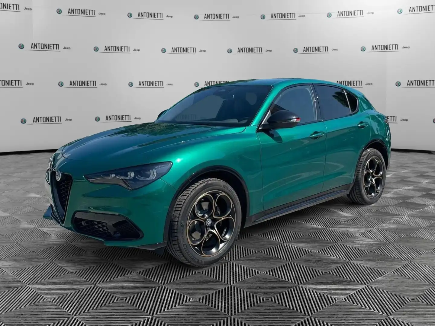 Alfa Romeo Stelvio Stelvio 2.2 Turbodiesel 210 CV AT8 Q4 INTENSA Verde - 1