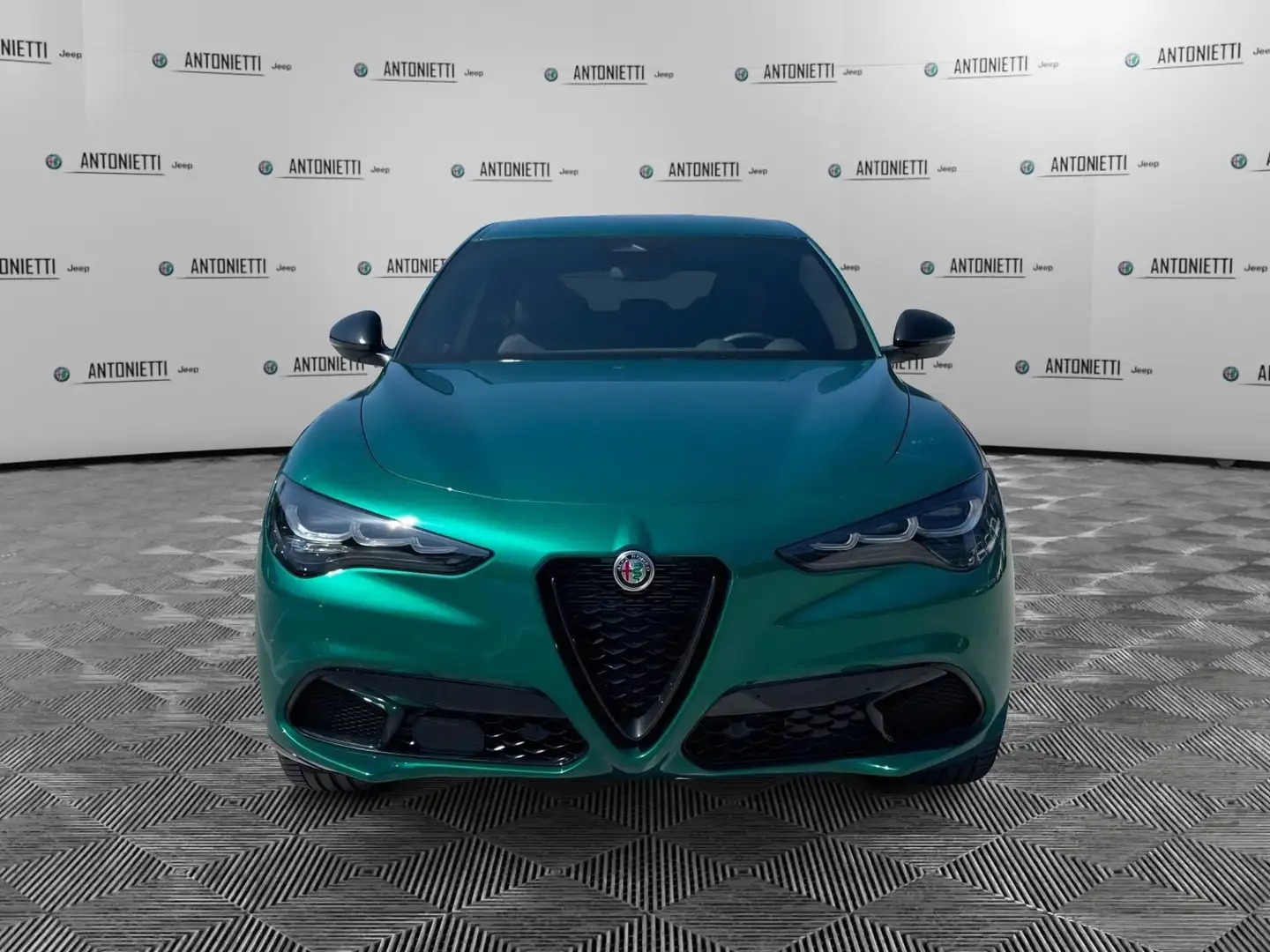 Alfa Romeo Stelvio Stelvio 2.2 Turbodiesel 210 CV AT8 Q4 INTENSA Verde - 2
