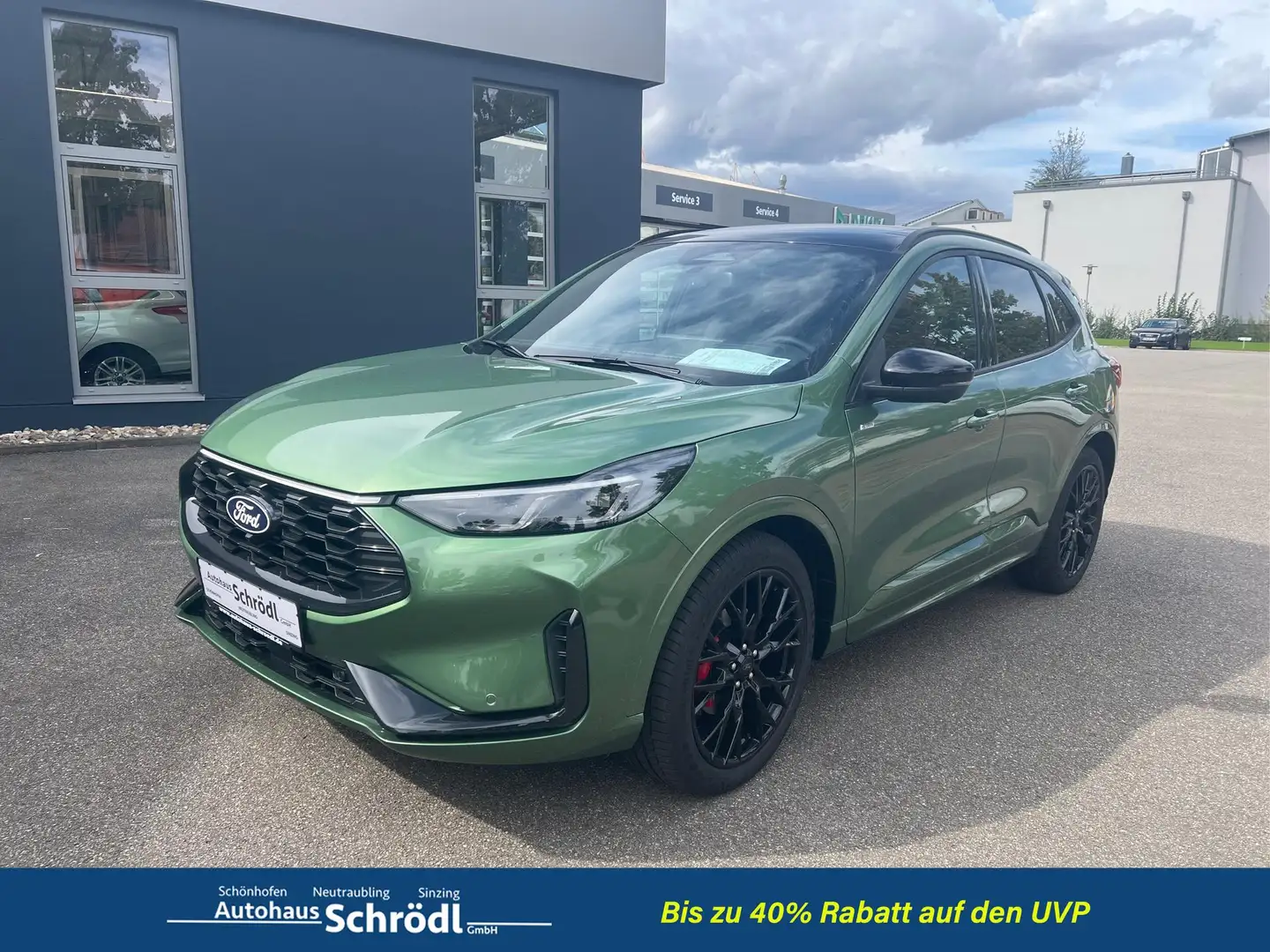 Ford Kuga ST-Line X 2.5 FHEV FWD 180 PS 132 kW (179 PS), ... Grün - 1