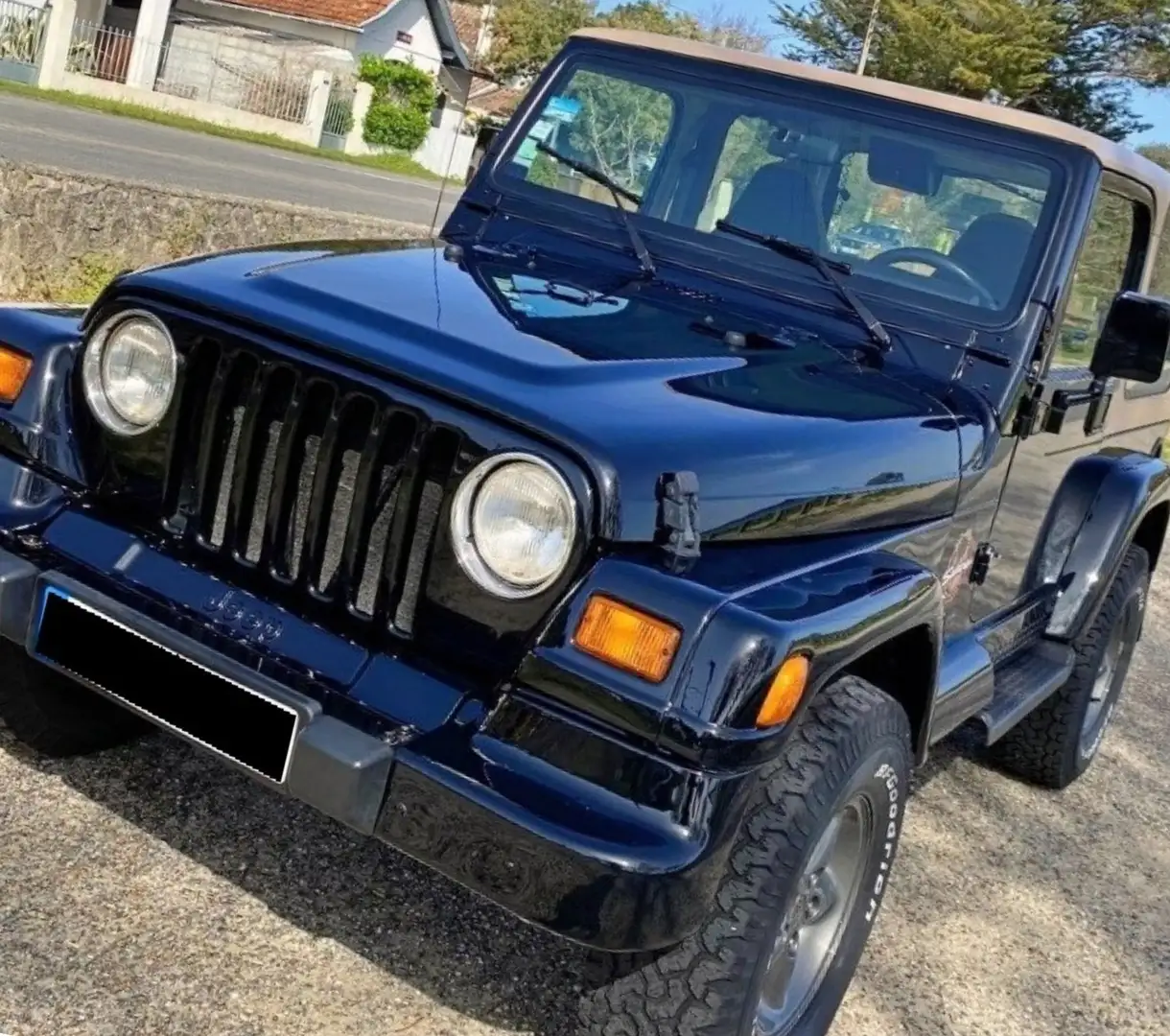 Jeep Wrangler Wrangler Sahara 4.0 Negro - 1