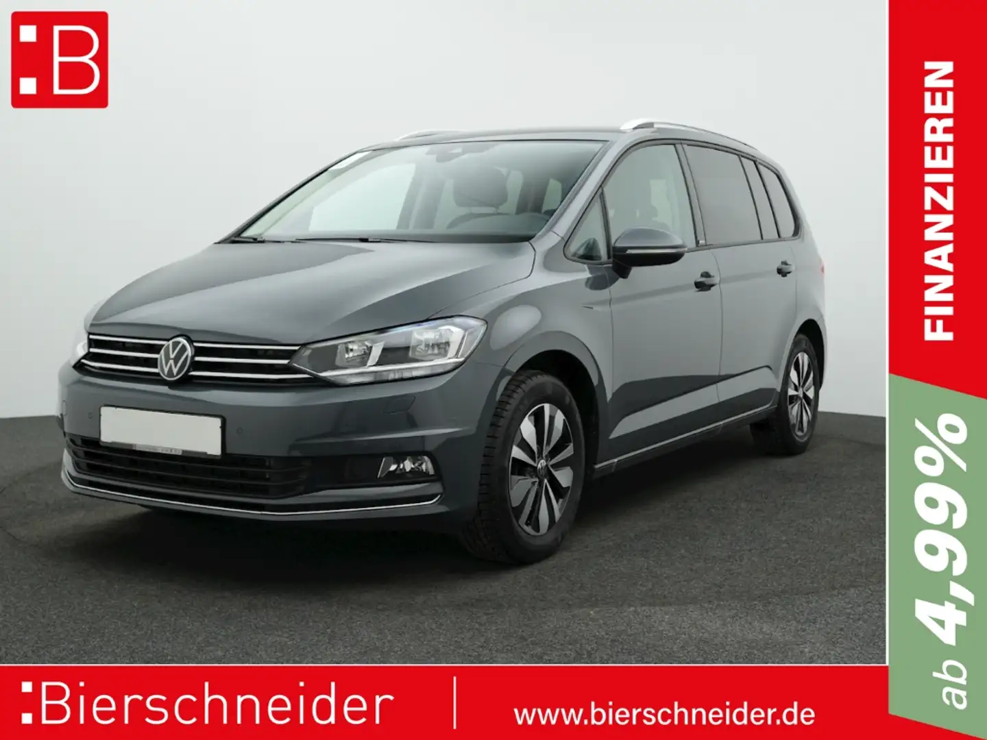 Volkswagen Touran 1.5 TSI DSG Move 7-S. KINDERSITZ KAMERA Grau - 1