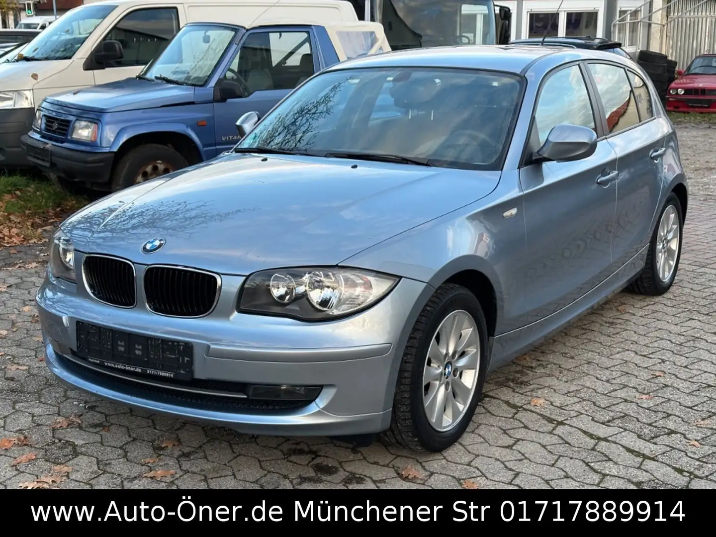 BMW 118 d 1. HAND SCHECKHEFT BMW RECHNUNG TÜV NEU Blau - 1