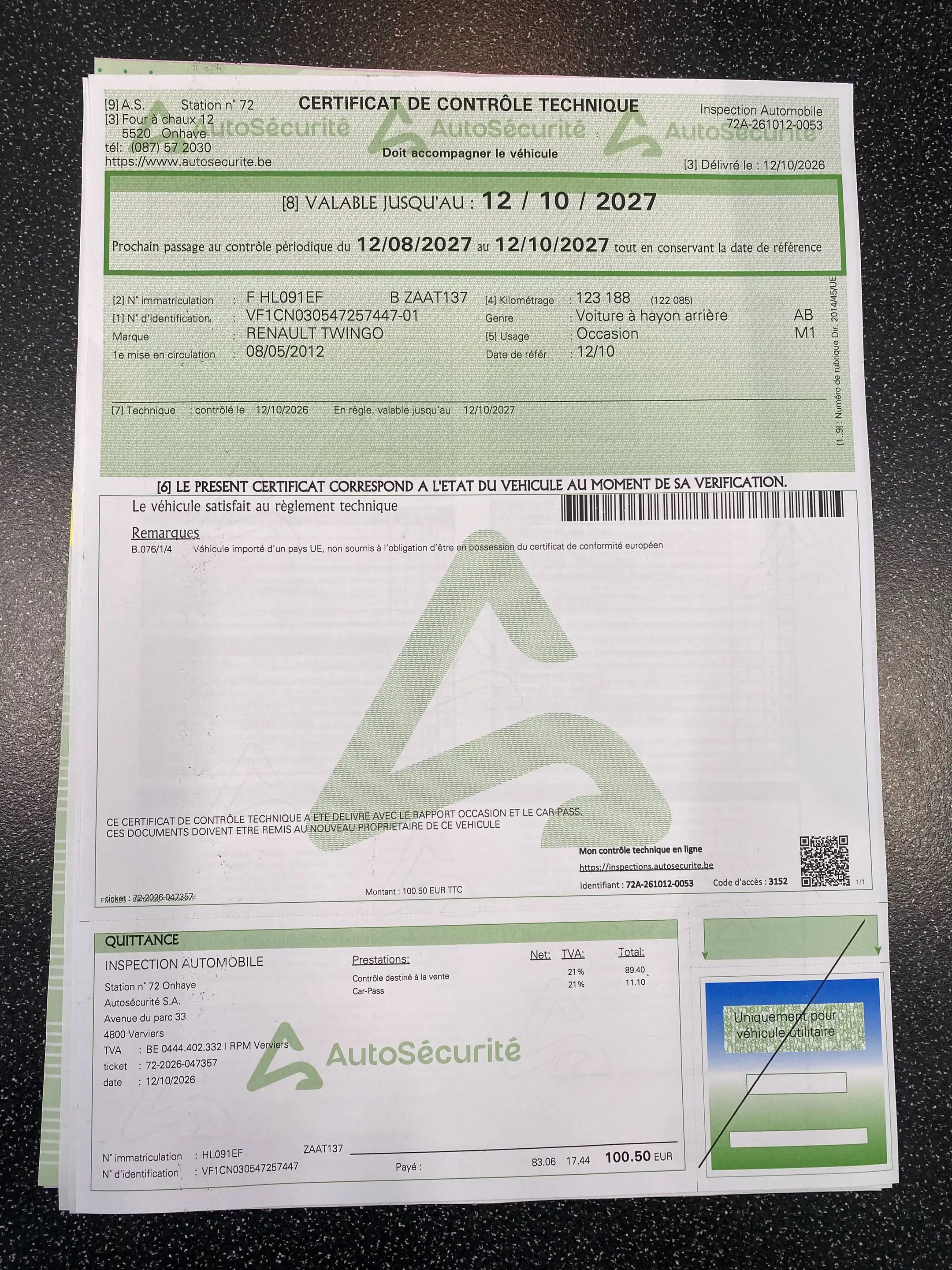 Renault Twingo Twingo 1.5 dCi Exception — photo 12