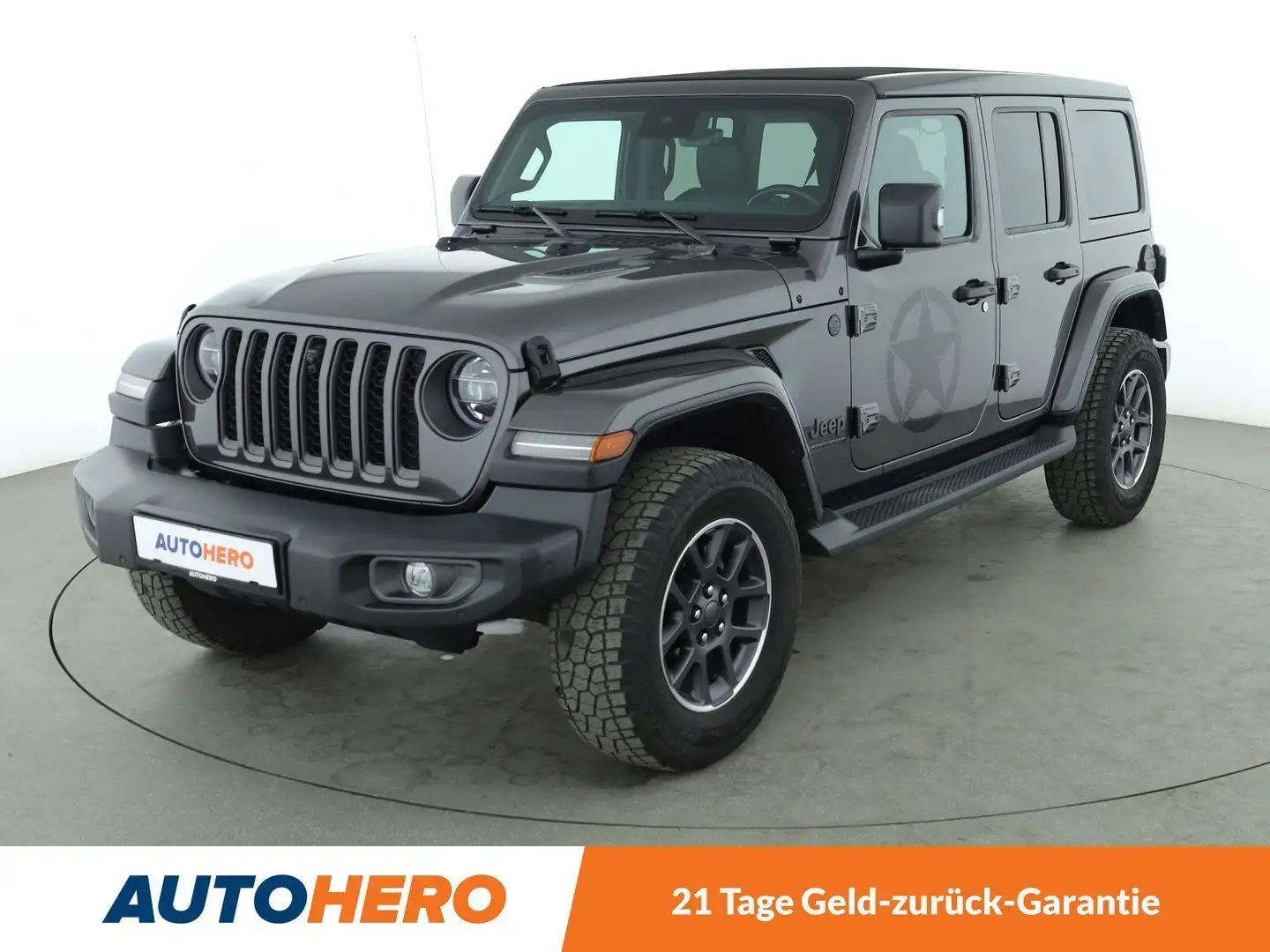 Jeep Wrangler 2.0 T-GDI 80th Anniversary Aut.*NAV*LED*ACC*CAM*SH Grau - 1