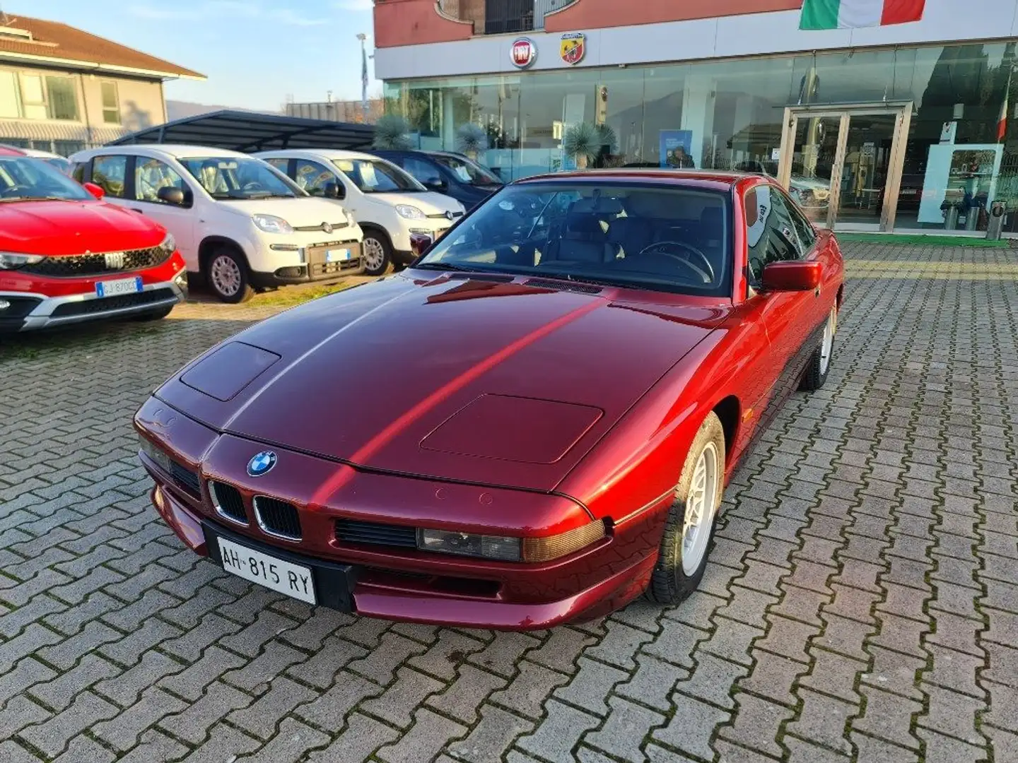 BMW 850 i Piros - 2