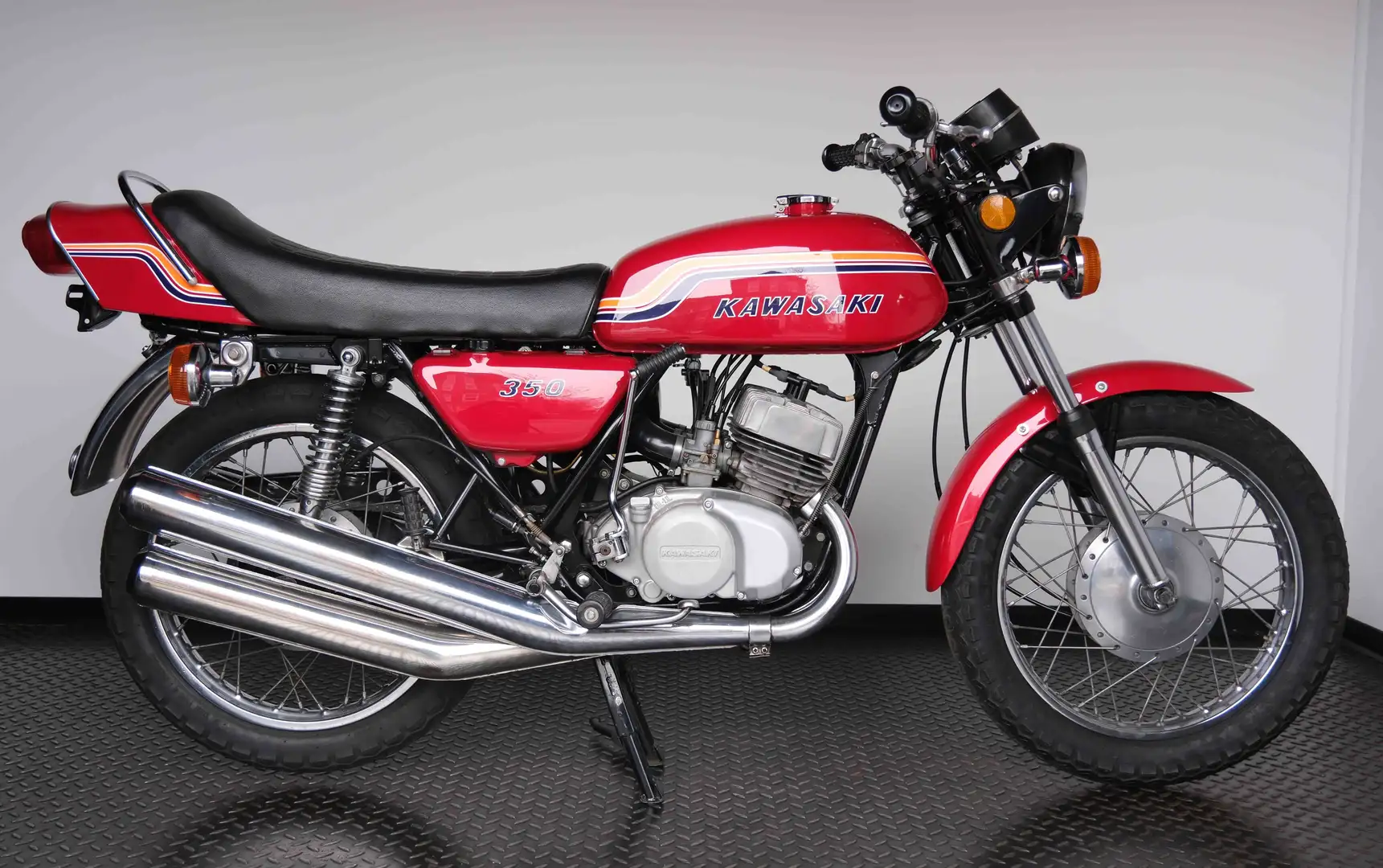 Kawasaki 350 S2 original - worldwide shipping - Rojo - 1