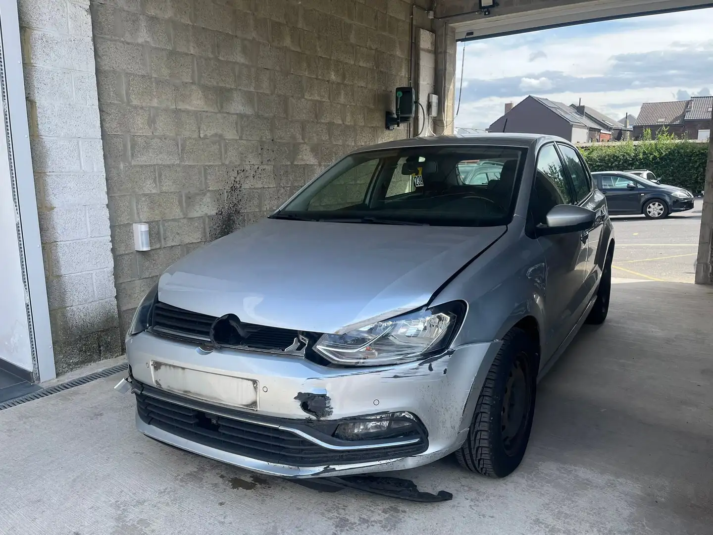 Volkswagen Polo Polo 1.4 CR TDi  Euro 6 - 1erMain - Airco - Navi Zilver - 1