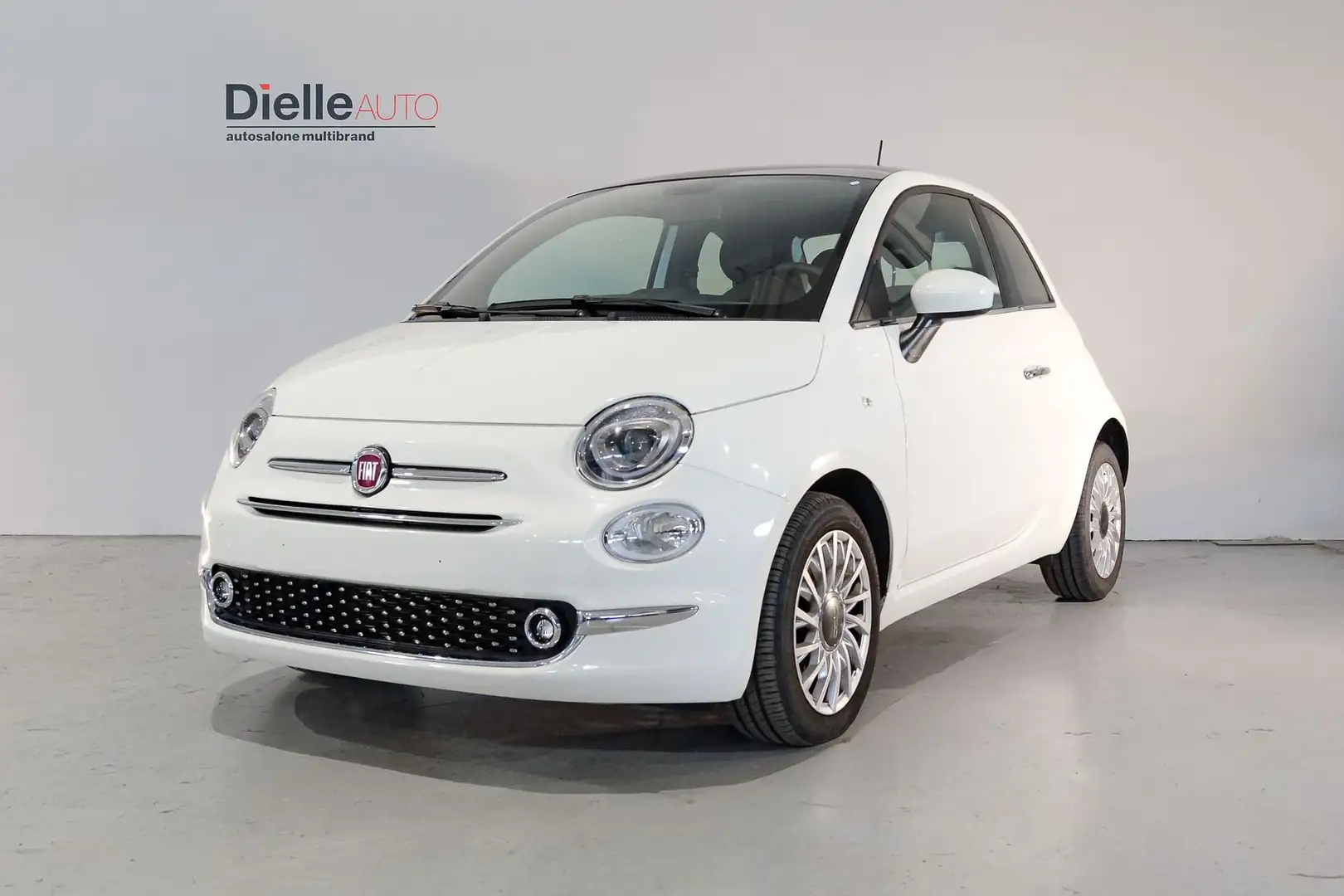 Fiat 500 1.0 Hybrid Dolcevita 70CV tetto in vetro e climat Wit - 1