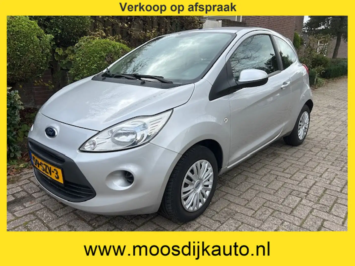 Ford Ka/Ka+ 1.2 Cool & Sound start/stop Airco/ Orig NL auto/ m Grijs - 1
