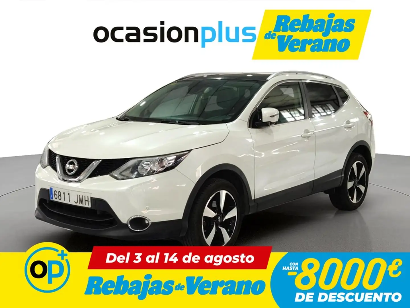 Nissan Qashqai 1.6dCi N-Connecta 4x2 Blanco - 1