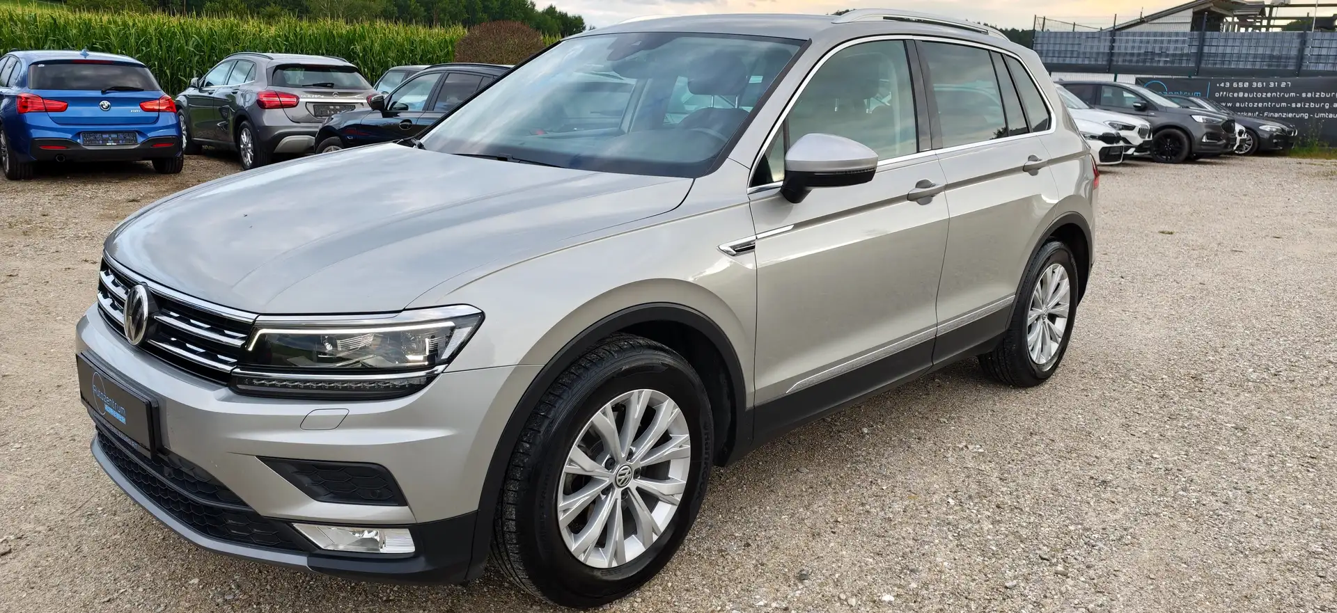 Volkswagen Tiguan Comfortline BMT/Start-Stopp*AHK*PICKERL NEU*LED* Grau - 1