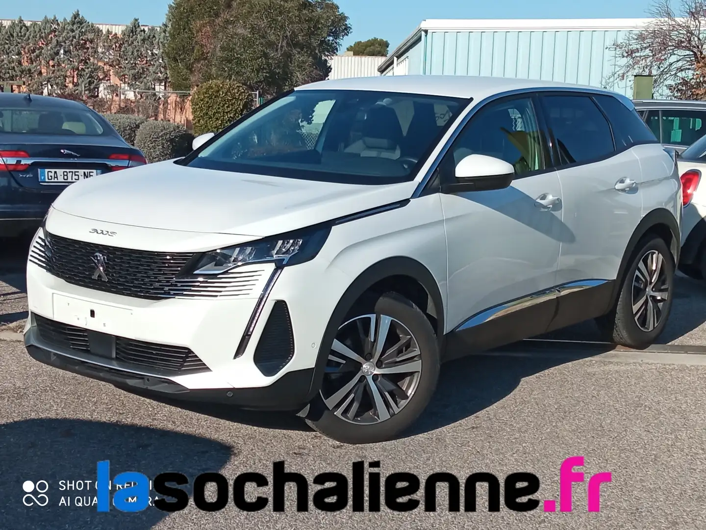 Peugeot 3008 BlueHDi 130ch S\u0026amp;S EAT8 Allure Pack Blanc - 1