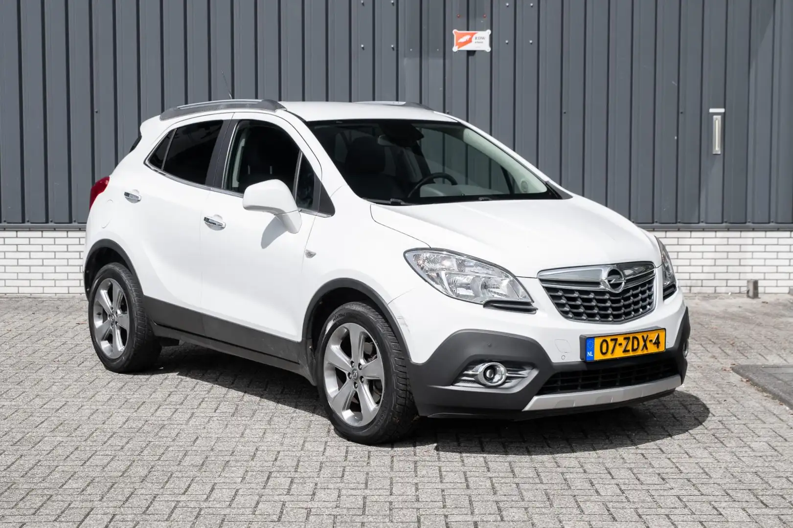 Opel Mokka 1.4 T Cosmo 4x4*Leder*Navigatie* Blanc - 2