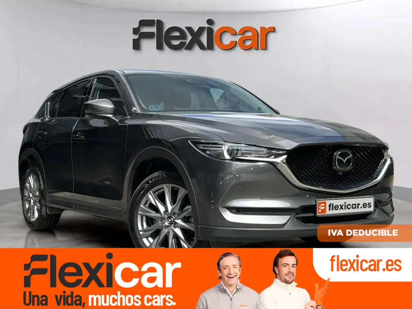 Mazda CX-5 2.2 Skyactiv-D Evolution 2WD Aut. 110Kw Gris - 1
