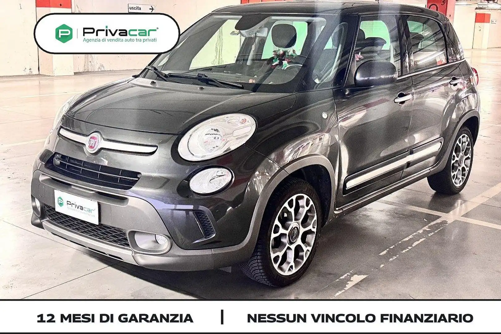 Fiat 500L 500L 1.3 Multijet 95 CV Trekking Zwart - 1