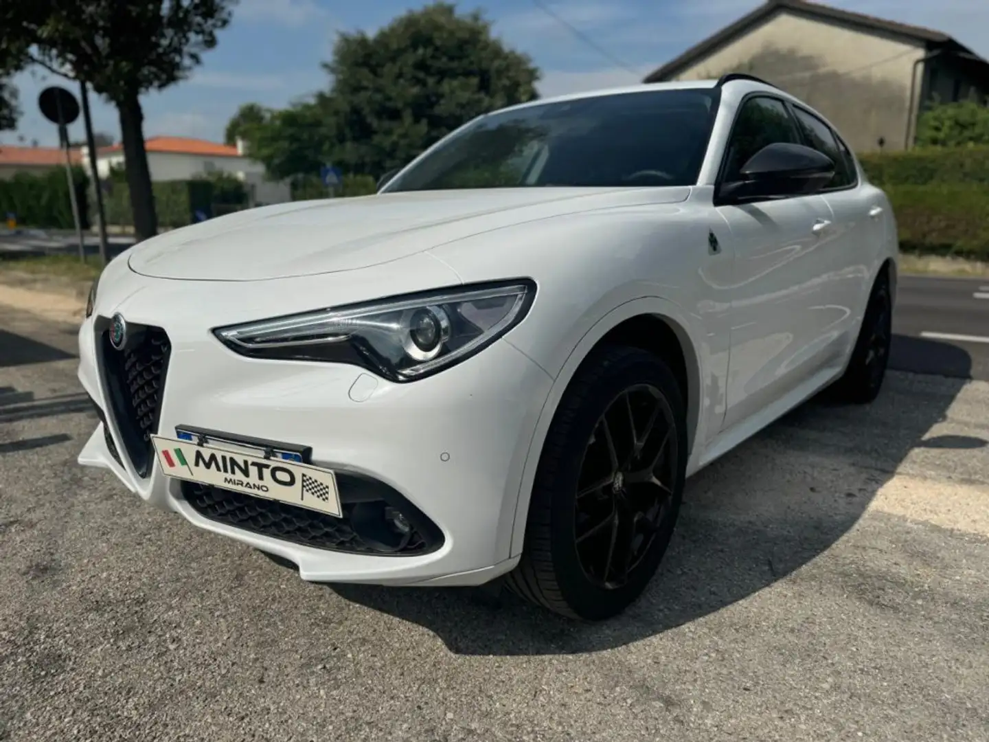 Alfa Romeo Stelvio 2.2 Turbodiesel 190 CV AT8 Q4 Sport-Tech Bianco - 1