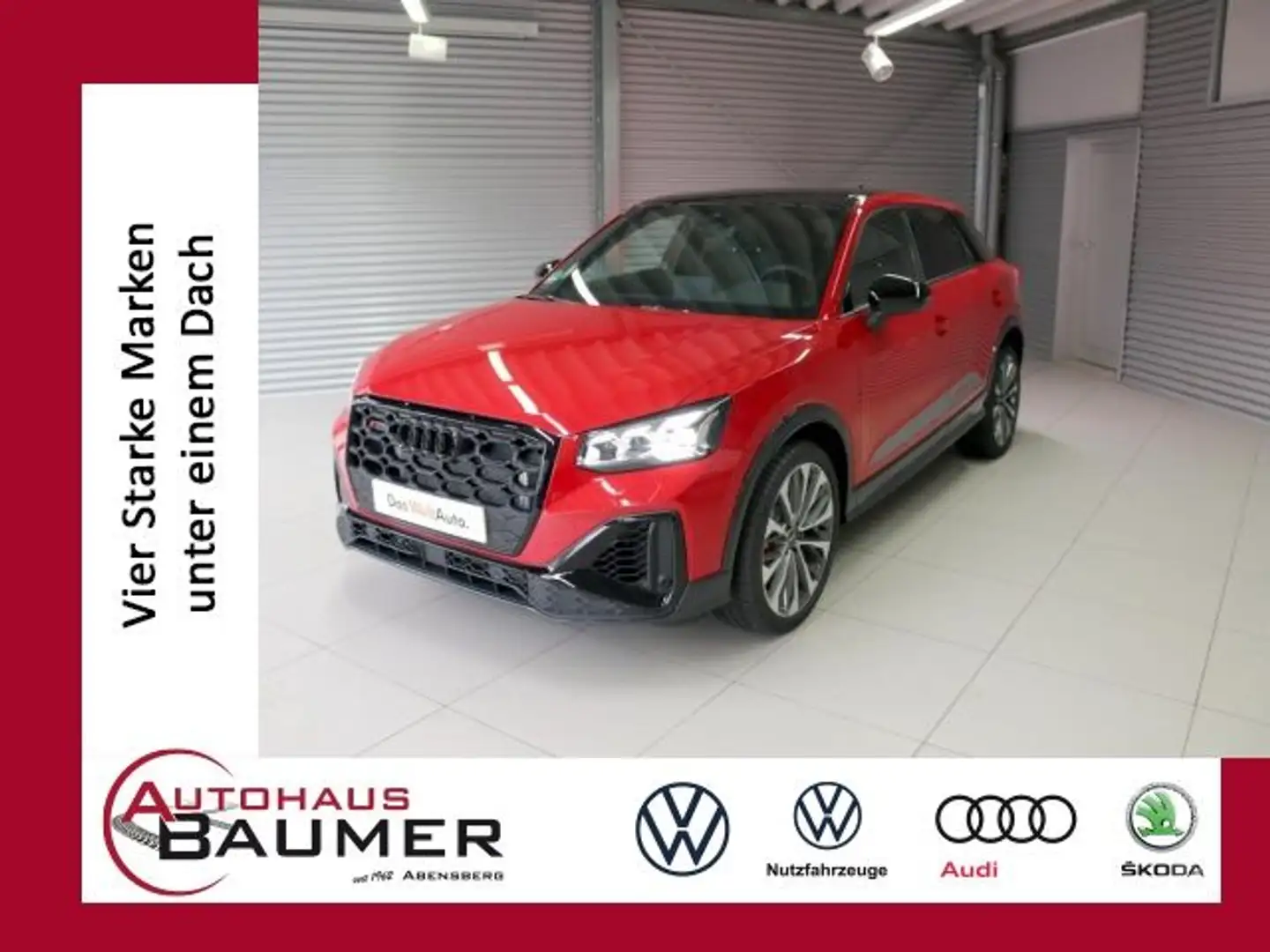 Audi SQ2 2.0 TFSI 4x4 AHK Matrix-LED Pano SONOS Navi Rojo - 1