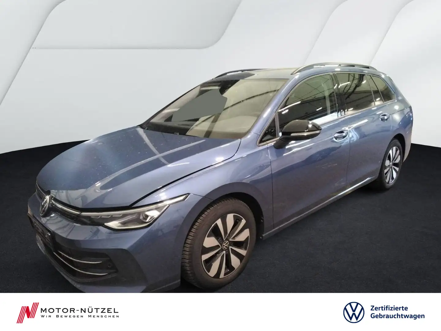 Volkswagen Golf Variant Golf VIII Variant 1.5 TSI GOAL LEDplus+NAVI+AHK Blau - 1