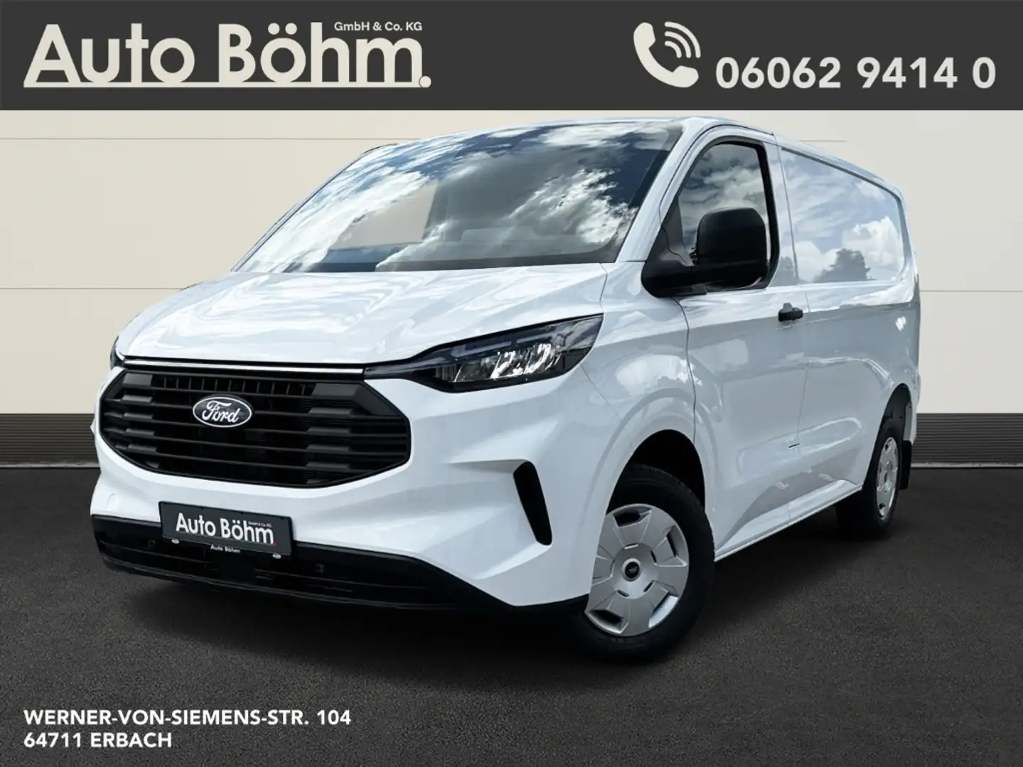 Ford Transit Custom Kasten 320 L1 Trend+LED+CarPlay+Kli Wit - 1