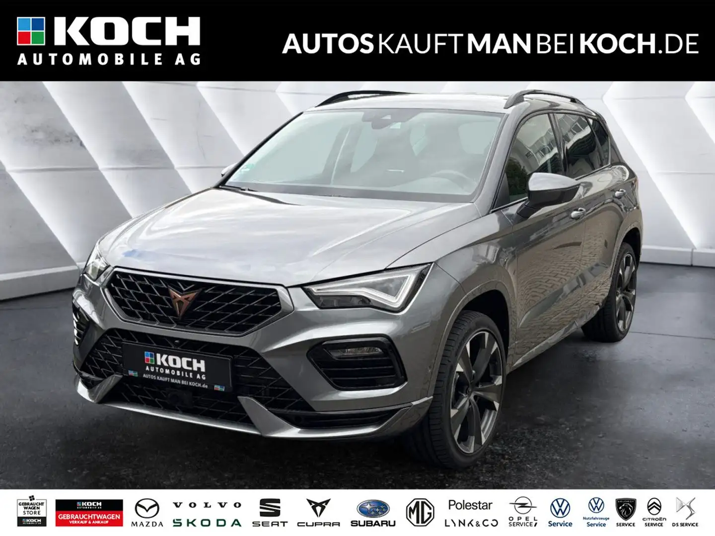 CUPRA Ateca 1.5 TSI DSG PDC ACC LED DAB KESSY AHK Navi Grau - 1