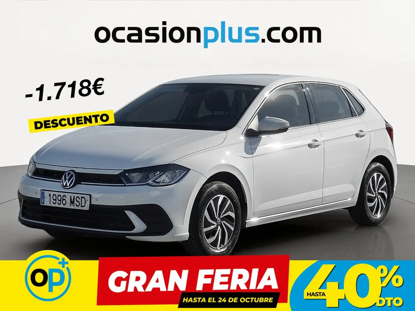 Volkswagen Polo 1.0 TSI Life DSG 70kW Blanco - 1