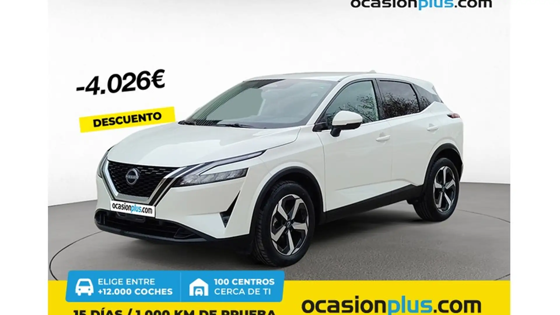Nissan Qashqai 1.3 DIG-T mHEV 12V N-Connecta 4x2 103kW Weiß - 1
