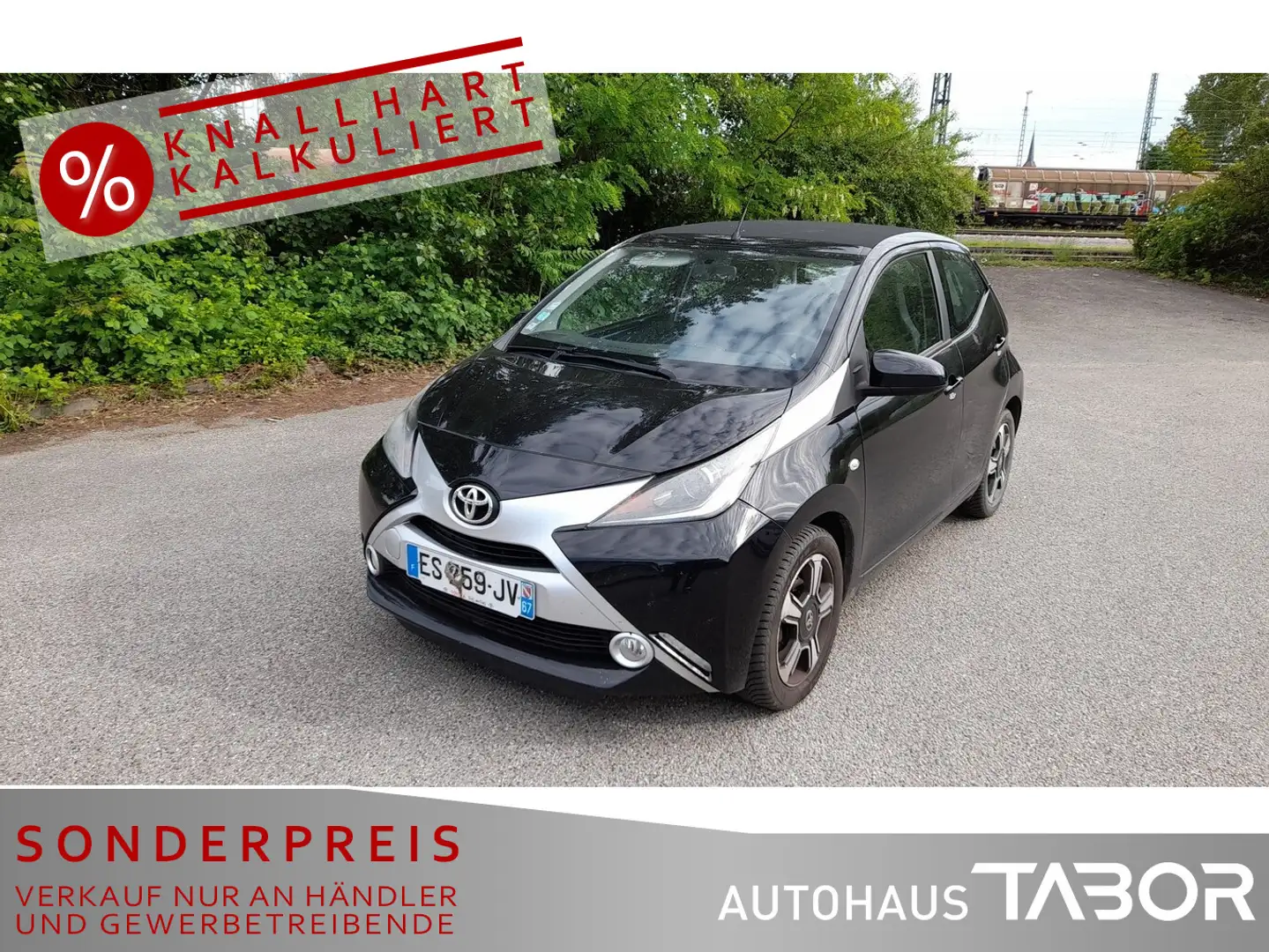 Toyota Aygo 1.0 x X-business-Paket Faltdach RFK LM Klim - 1