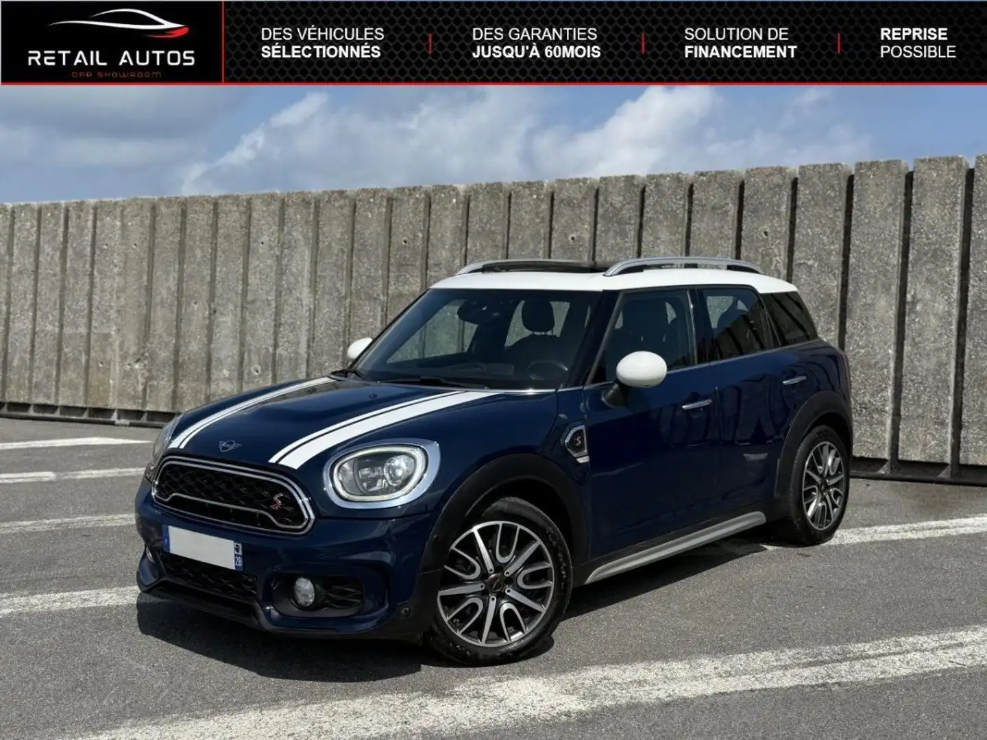MINI Cooper Countryman Cooper SD 190ch John Cooper Works ALL4 BVA Bleu - 1