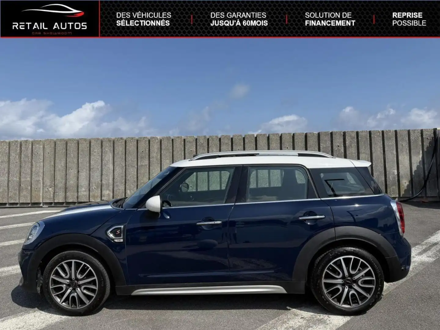 MINI Cooper Countryman Cooper SD 190ch John Cooper Works ALL4 BVA Bleu - 2
