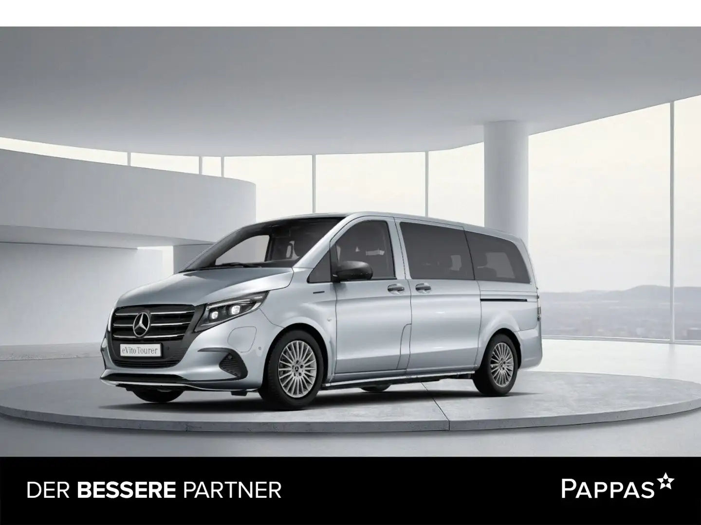 Mercedes-Benz Vito e 129 Tourer PRO Lang Distr Navi SHZ PTS LED Schwarz - 1