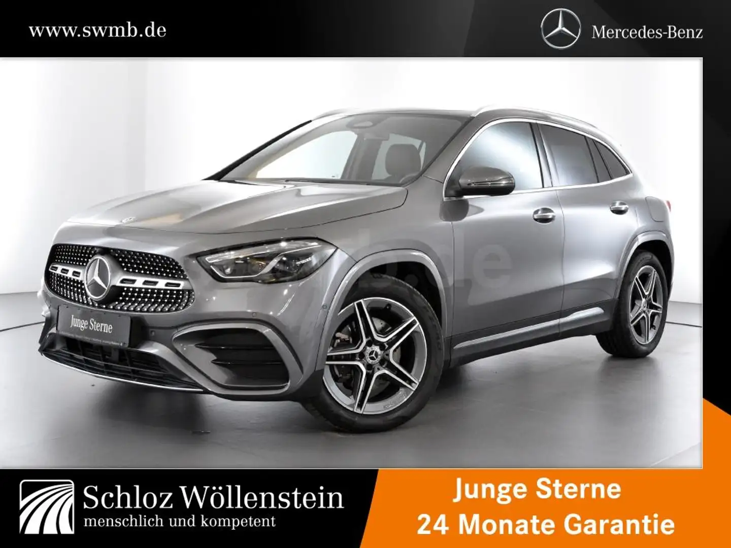 Mercedes-Benz GLA 200 d AMG/MULTIBEAM/AHK/DISTRONIC/Keyless/Cam Grau - 1