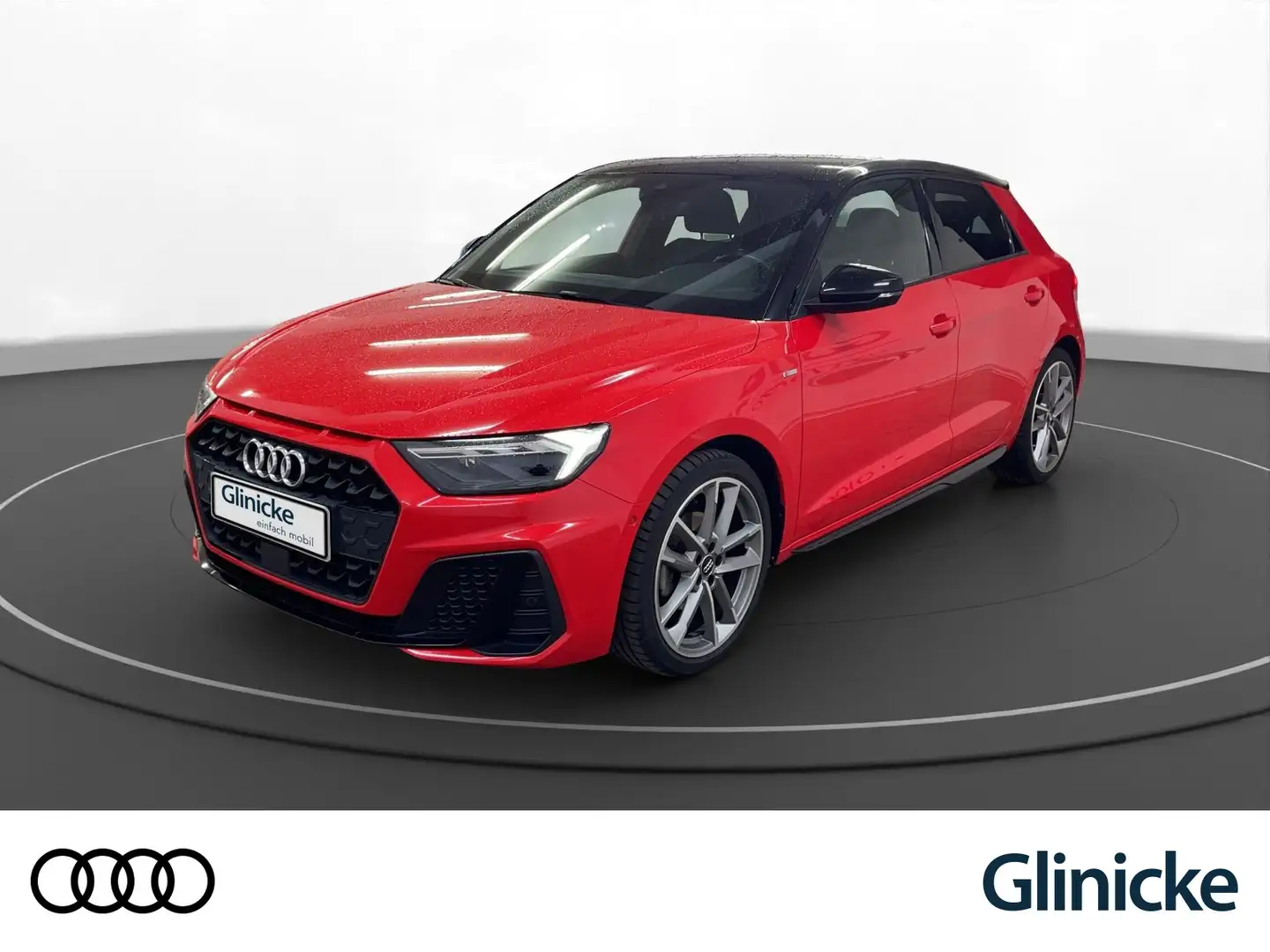 Audi A1 30 TFSI S line S tronic LED LM 18" Red - 1