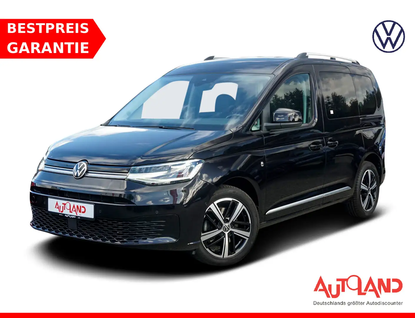 Volkswagen Caddy 2.0 TDI Style LED Navi ACC DAB AHK Kamera Noir - 1