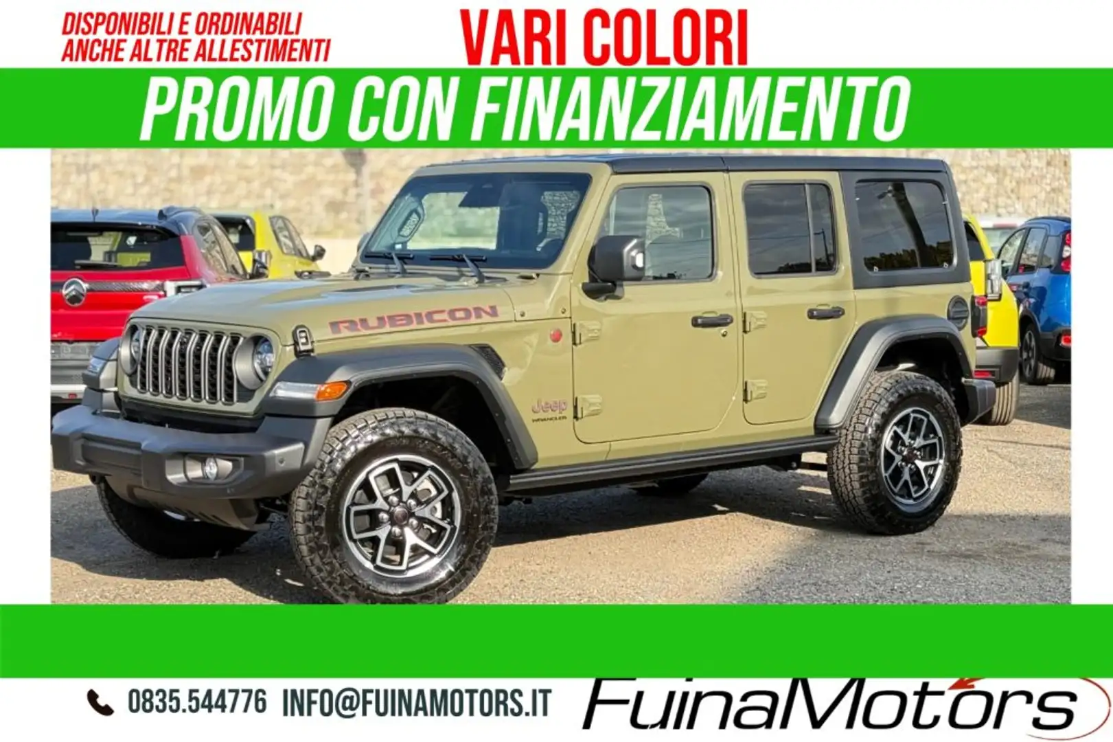 Jeep Wrangler Unlimited 2.0 Turbo Rubicon NUOVO Bianco - 2