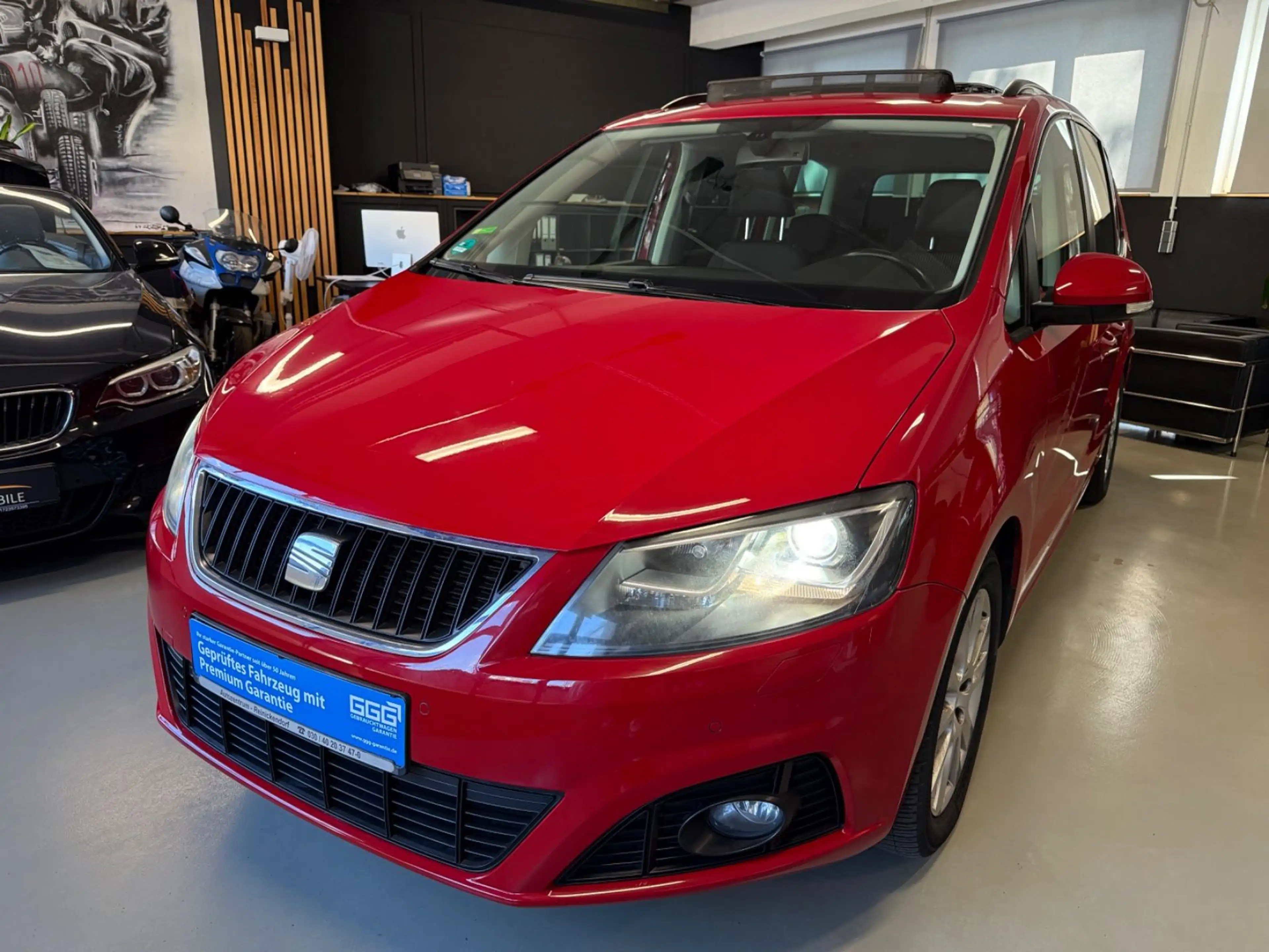 SEAT Alhambra 1.4 TSI BI XENON PANO RKM 1 J GA 7 SITZ