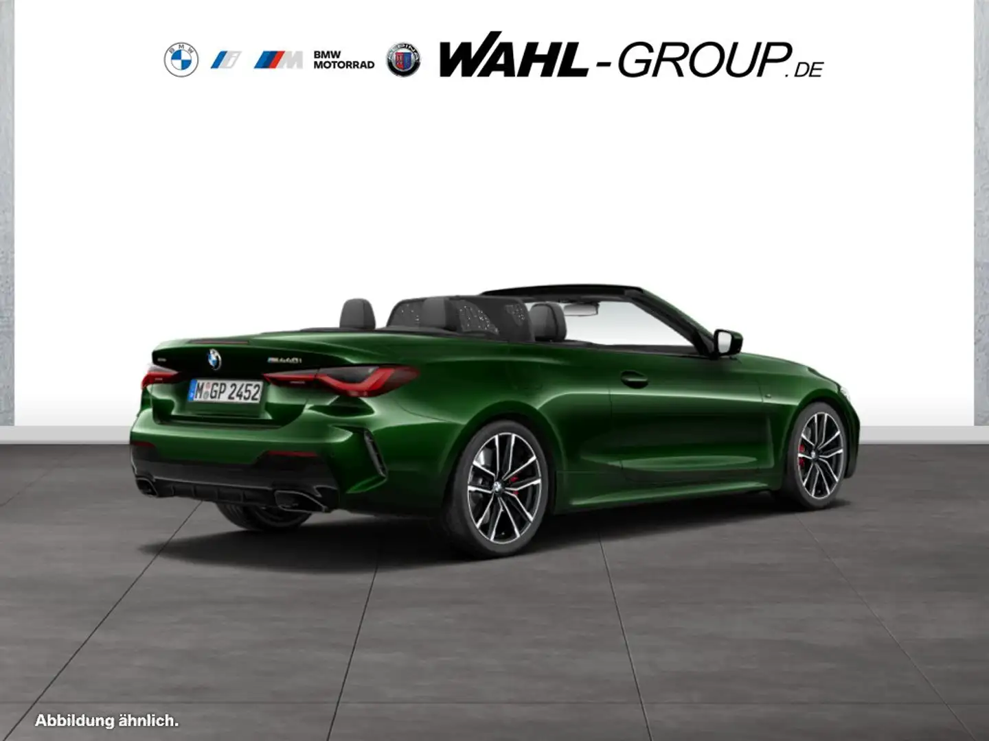 BMW 440 M440i xDrive CABRIO M SPORTBREMSE LASER HUD HIFI H Grün - 2